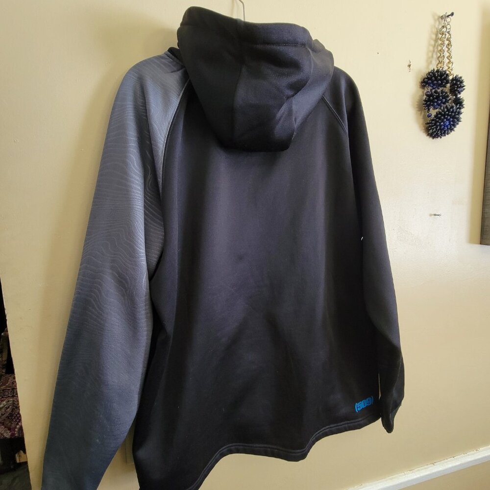 Men’s 509 Blue and Black Tech Full Zip Hoodie Jacket - Picture 2 of 5